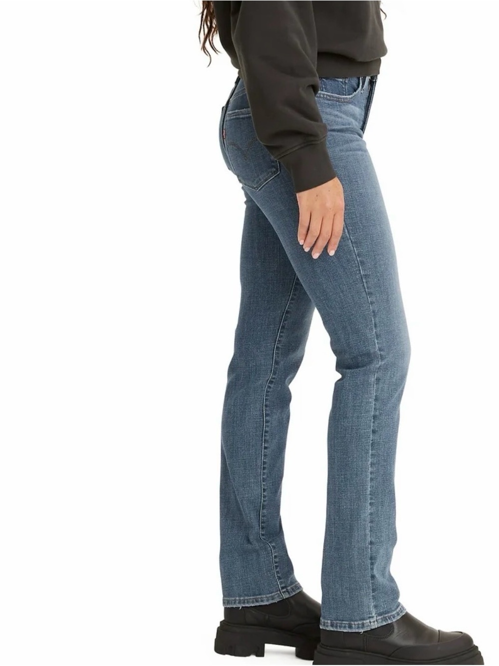 NWT Levi’s 314 Shaping Straight Jeans Stellar Stretch New Tummy Panel 16W